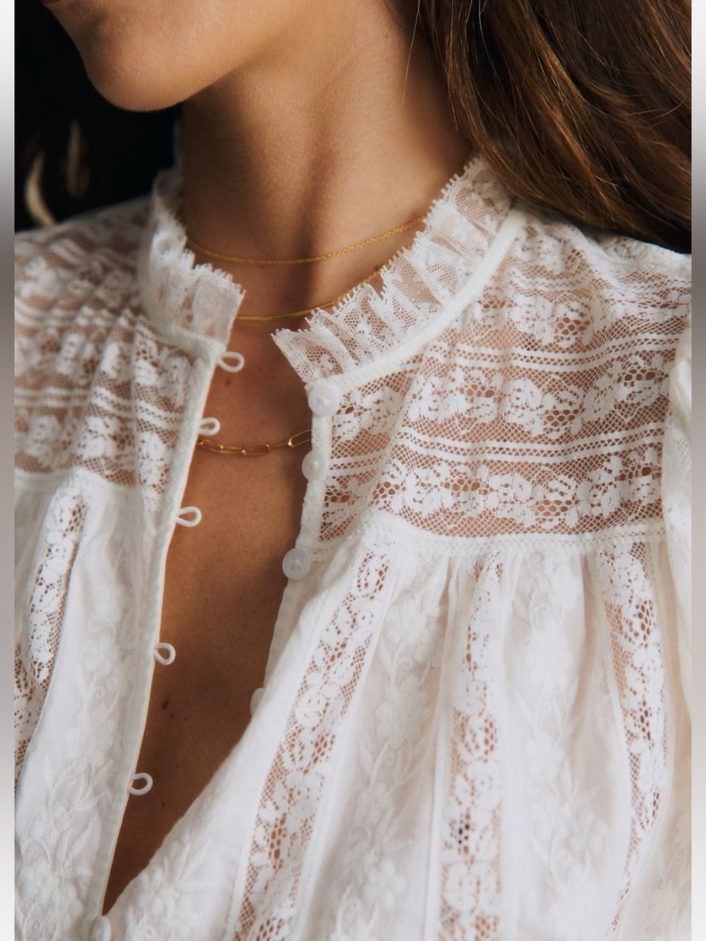 NWT Sezane Shenali Blouse - Picture 2 of 9